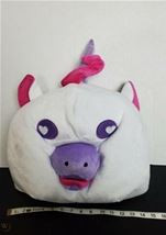 Unicorn Emoji Plush Mask