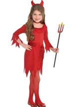 Kids Lil Devil Girls Costume