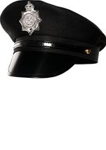 Police Deluxe Hat With Badge