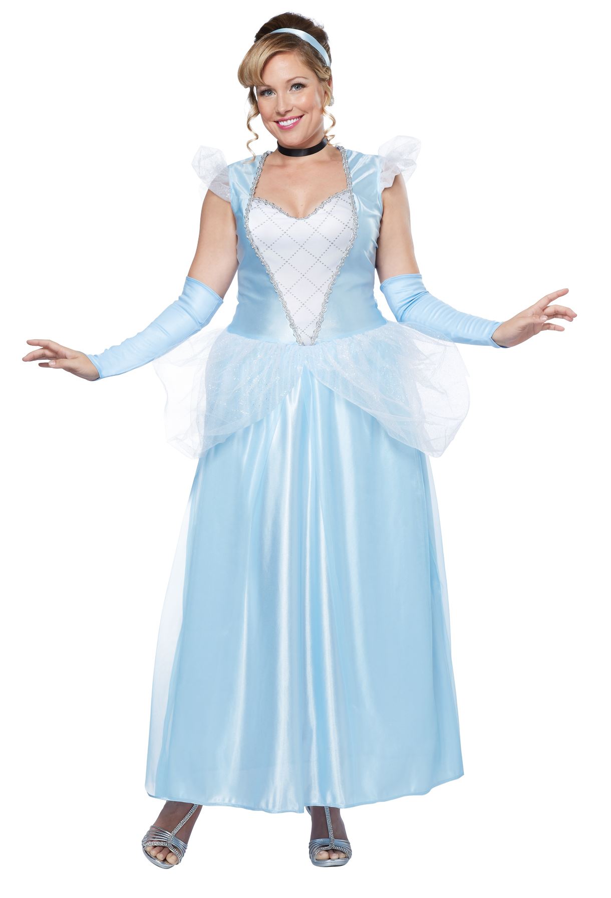 Cinderella Halloween Costume
 Adult Plus Classic Cinderella Women Costume $51 99
