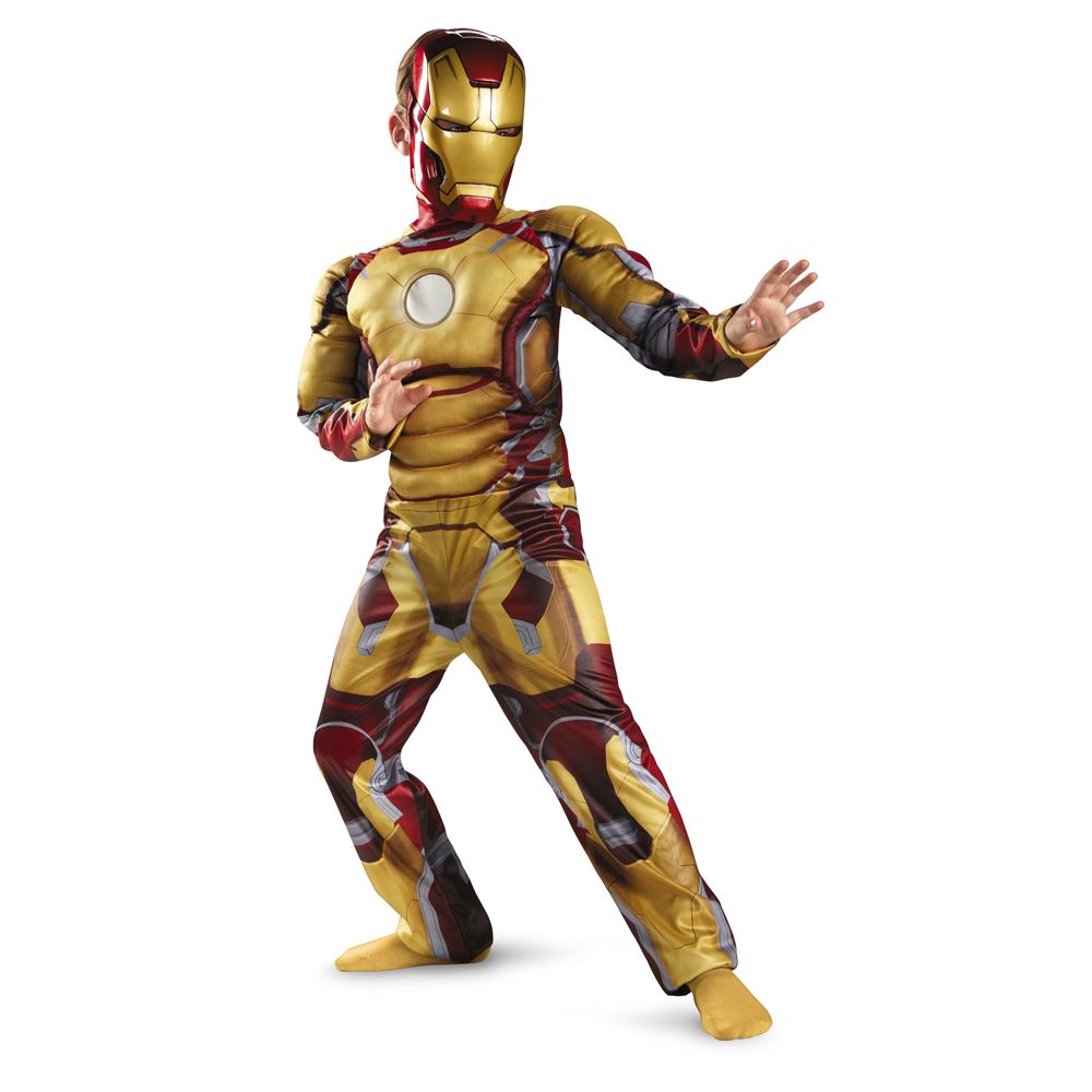 Kids Iron Man Boys Muscle Costume 37.99 The Costume Land