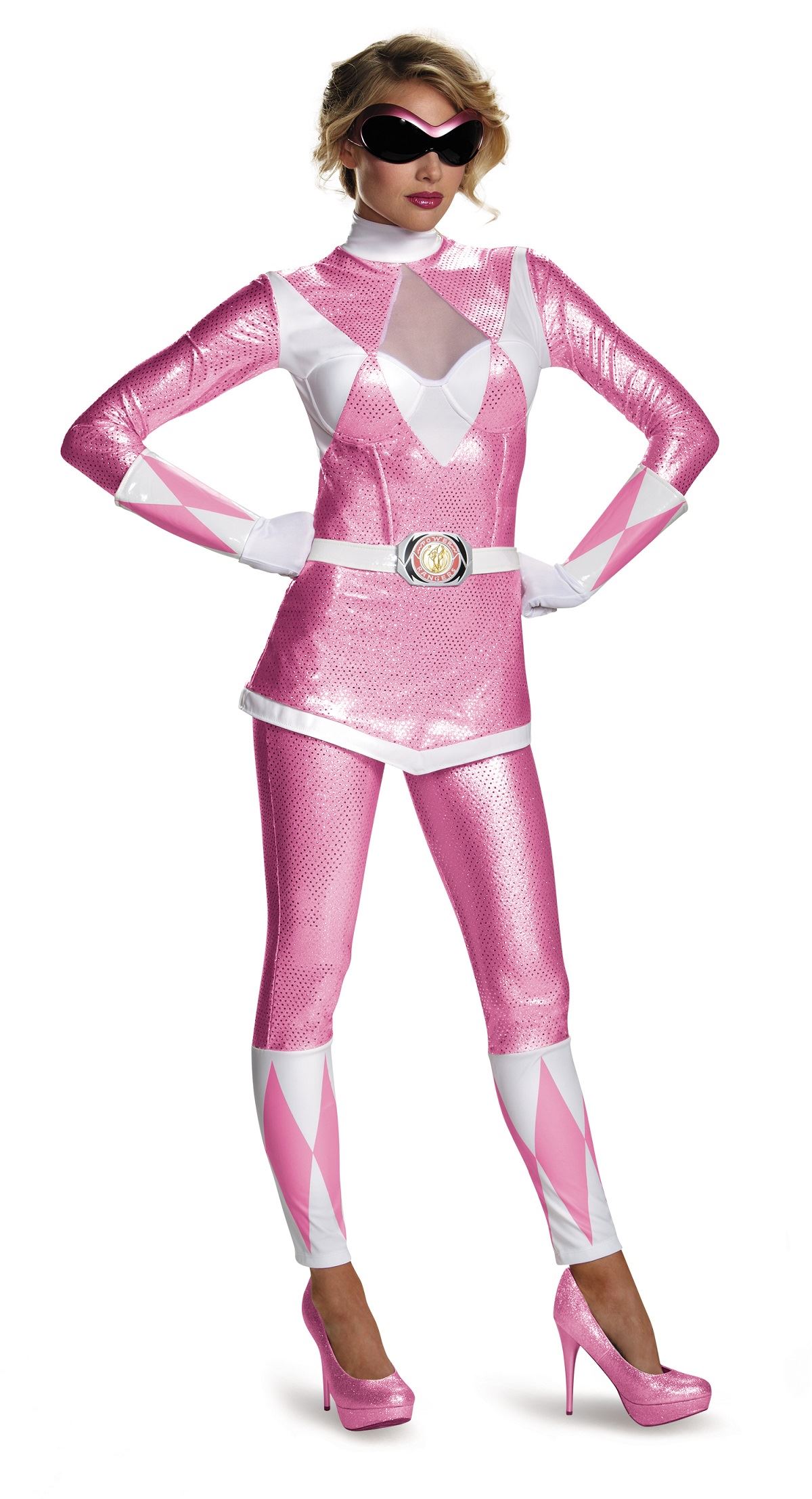 Adult Pink Ranger Bustier Woman Costume 60.99 The Costume Land