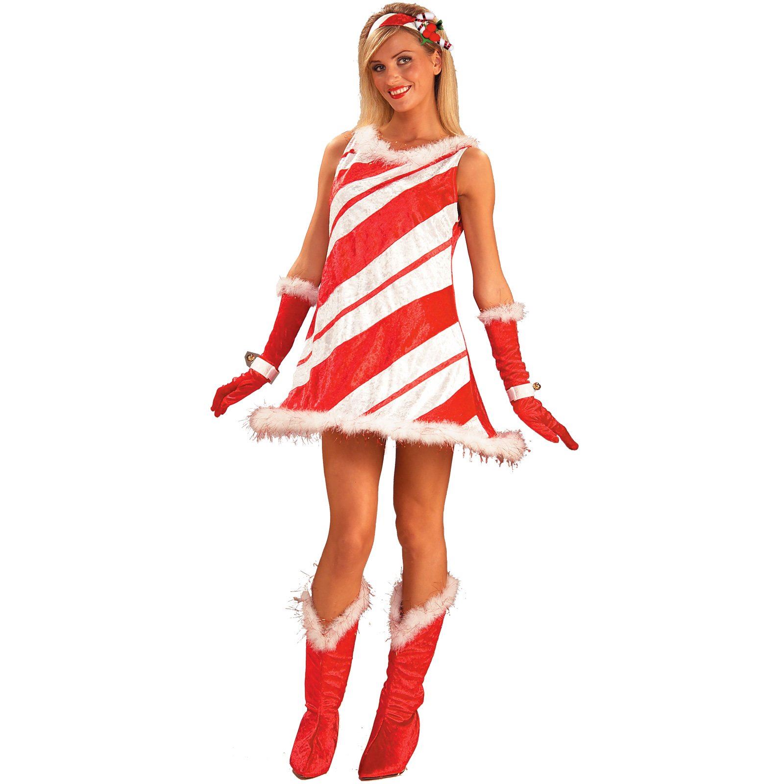 Adult Miss Candy Cane Woman Costume 30 99 The Costume Land