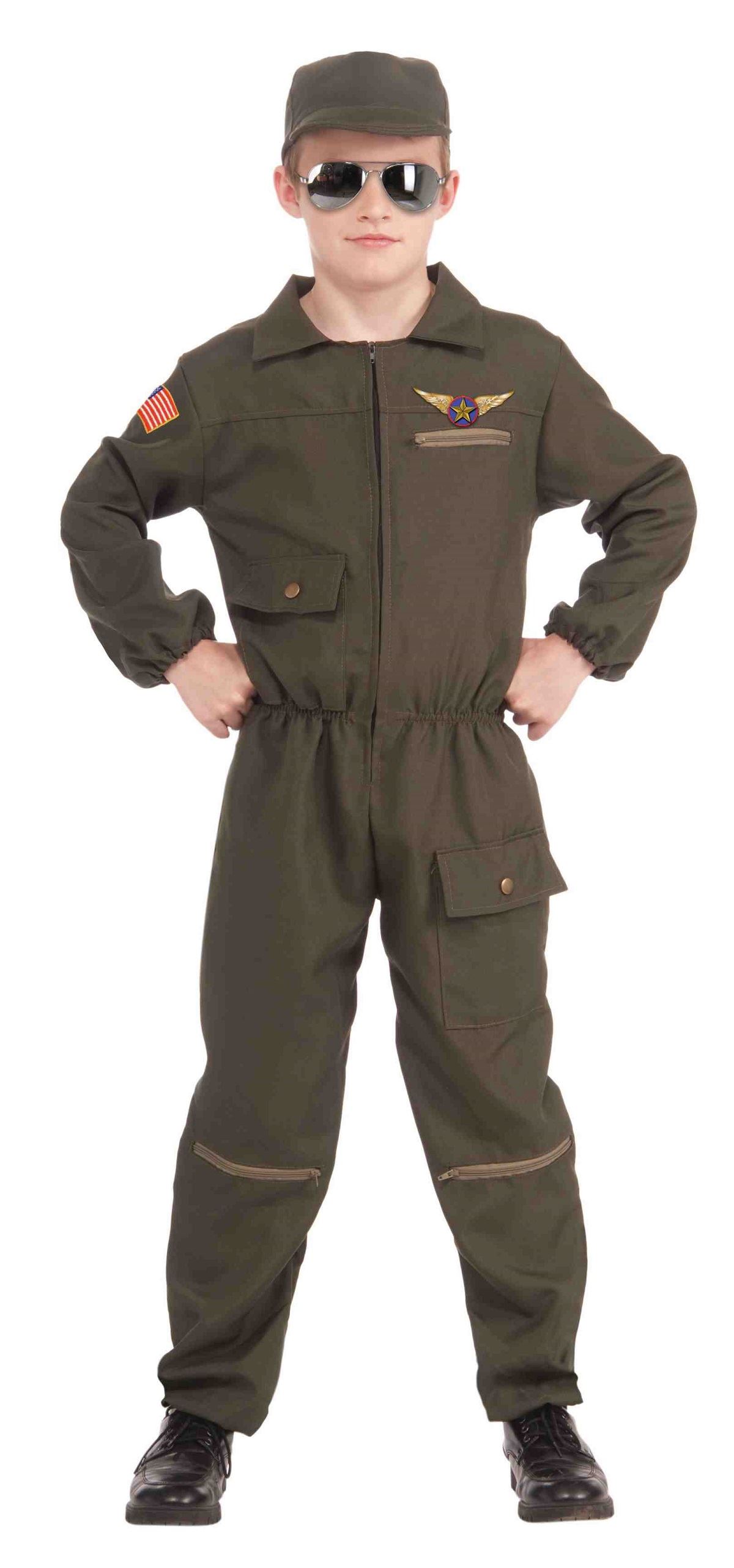 Kids Pilot Jet Fighter Boys Costume 28.99 The Costume Land