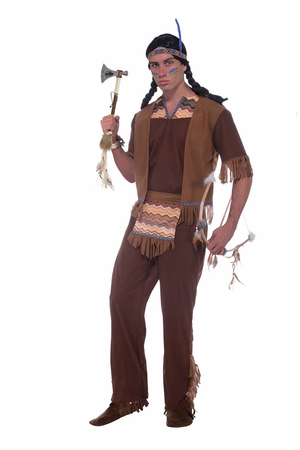 Adult Men Native American Brave Costume 28.99 The Costume Land