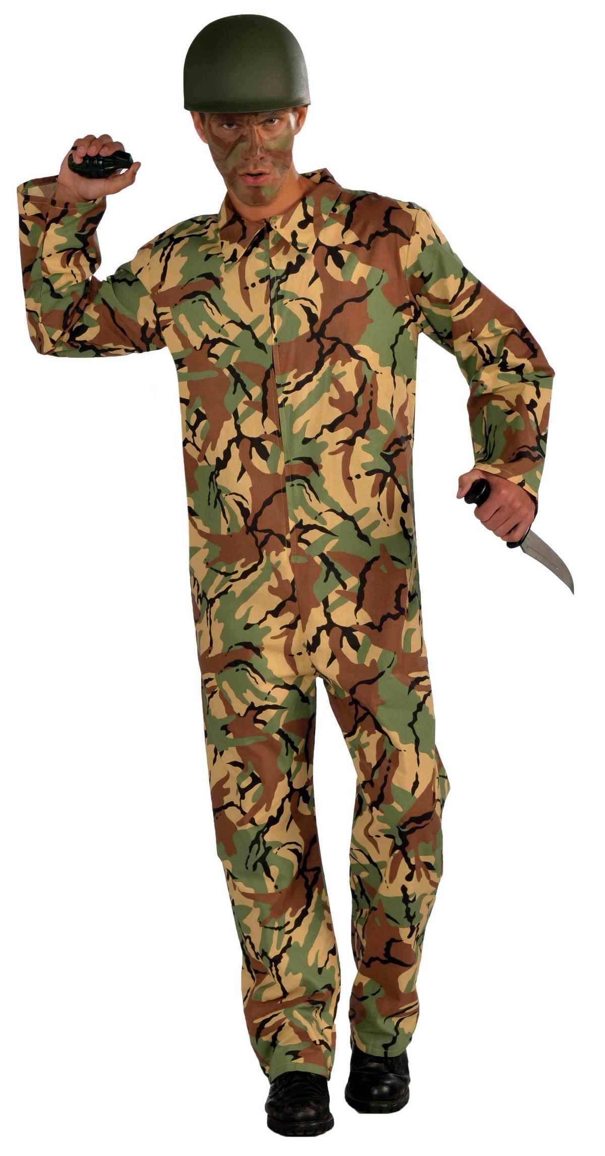 Mens Camouflage Camo Army Jumpsuit Standard eBay
