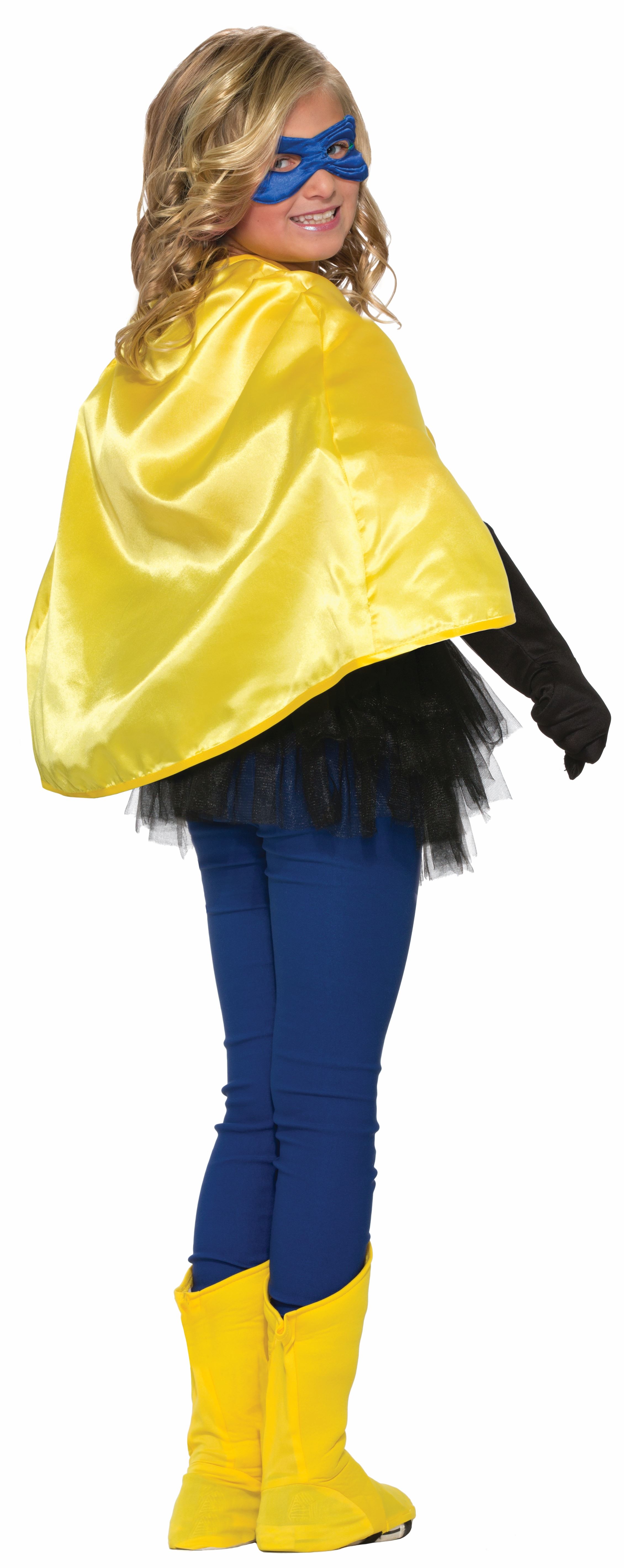 Kids Yellow Cape 4.50 The Costume Land