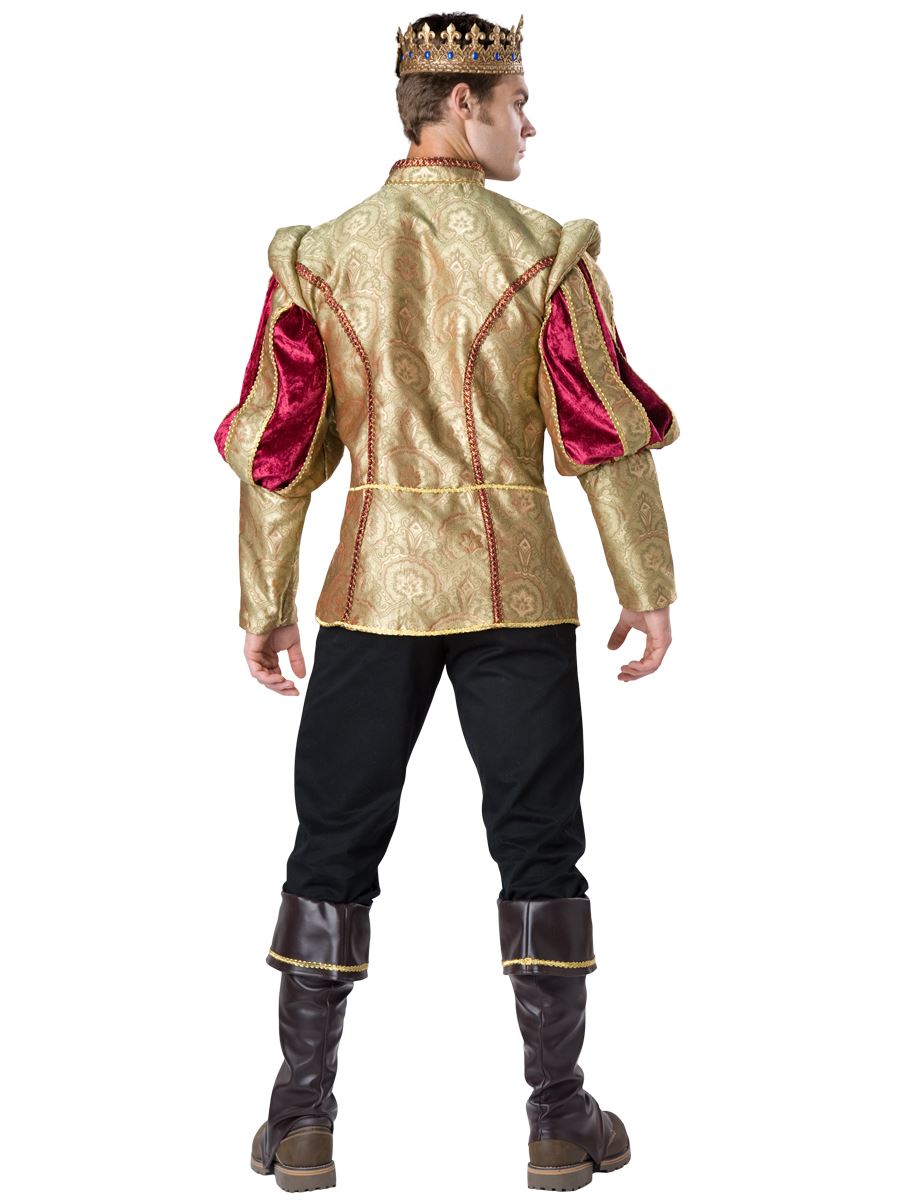 Adult Renaissance Prince Men Royal Costume 13599 The Costume Land
