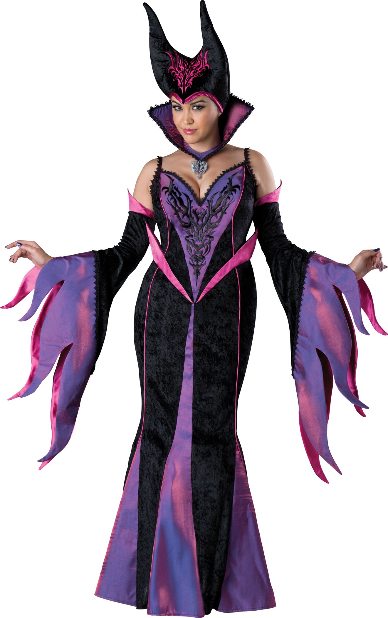 Adult Dark Sorceress Woman Plus Costume 159.99 The