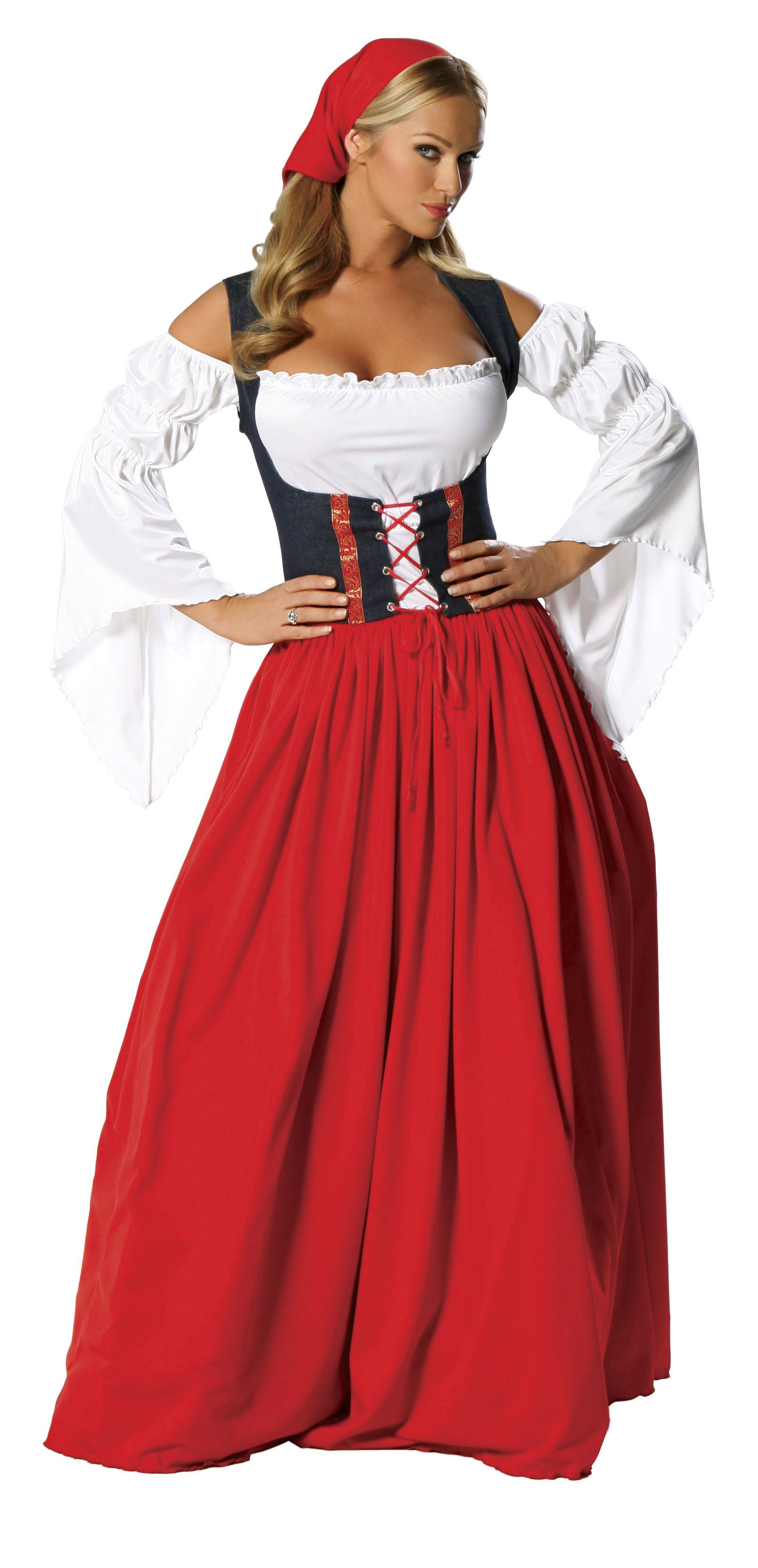 Adult Swiss Miss Wench Woman Costume 62.09 The Costume Land