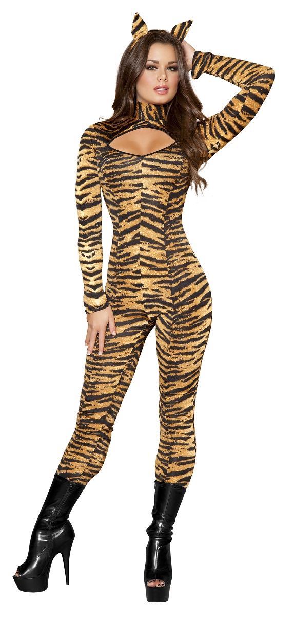 Adult Sassy Tigress Women Deluxe Costume 57.99 The Costume Land