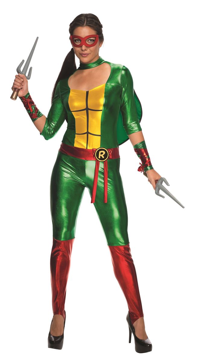 Adult Raphael Women Bodysuit Mutant Ninja Turtle Costume 57.99 The