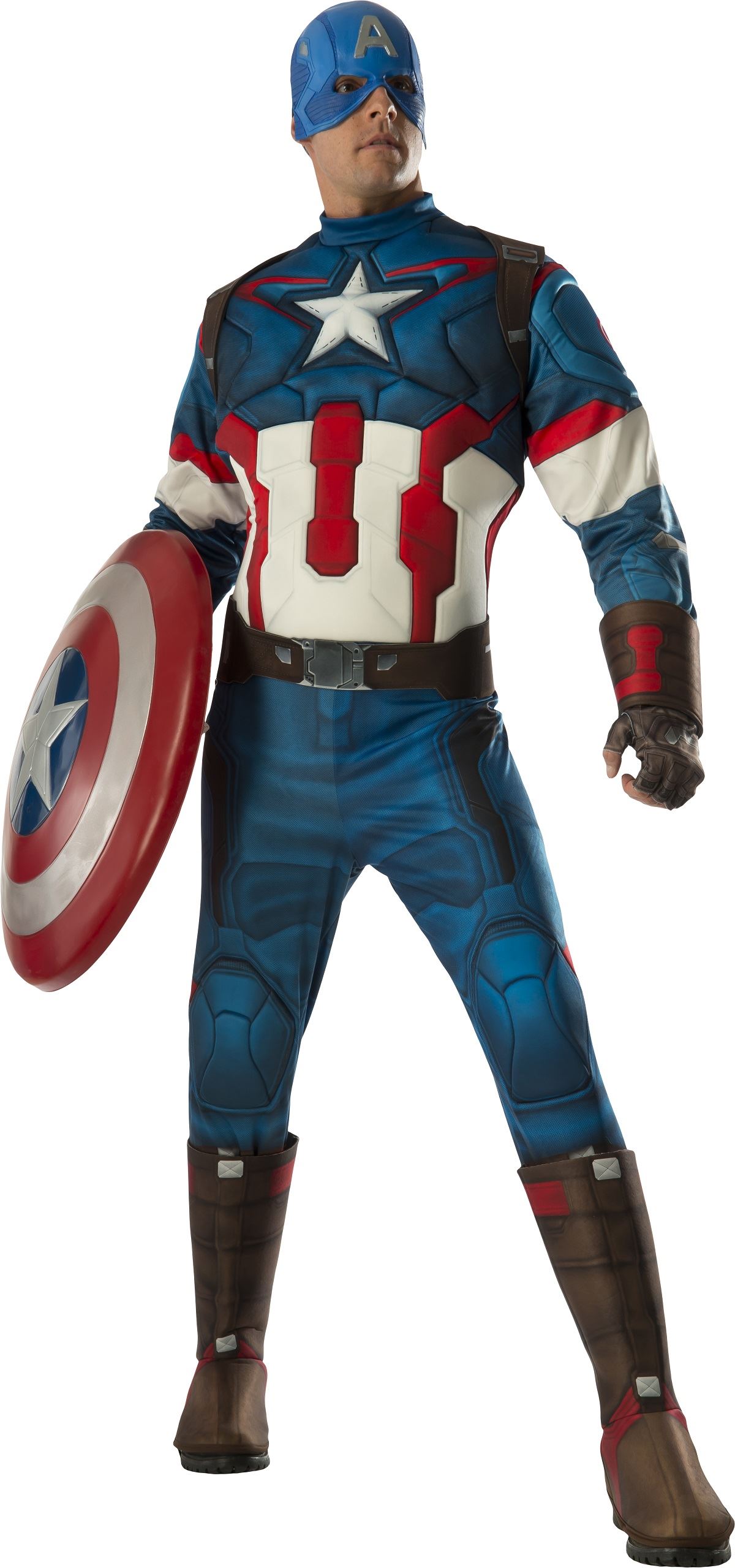 Adult Captain America Deluxe Costume 5199 The Costume Land 