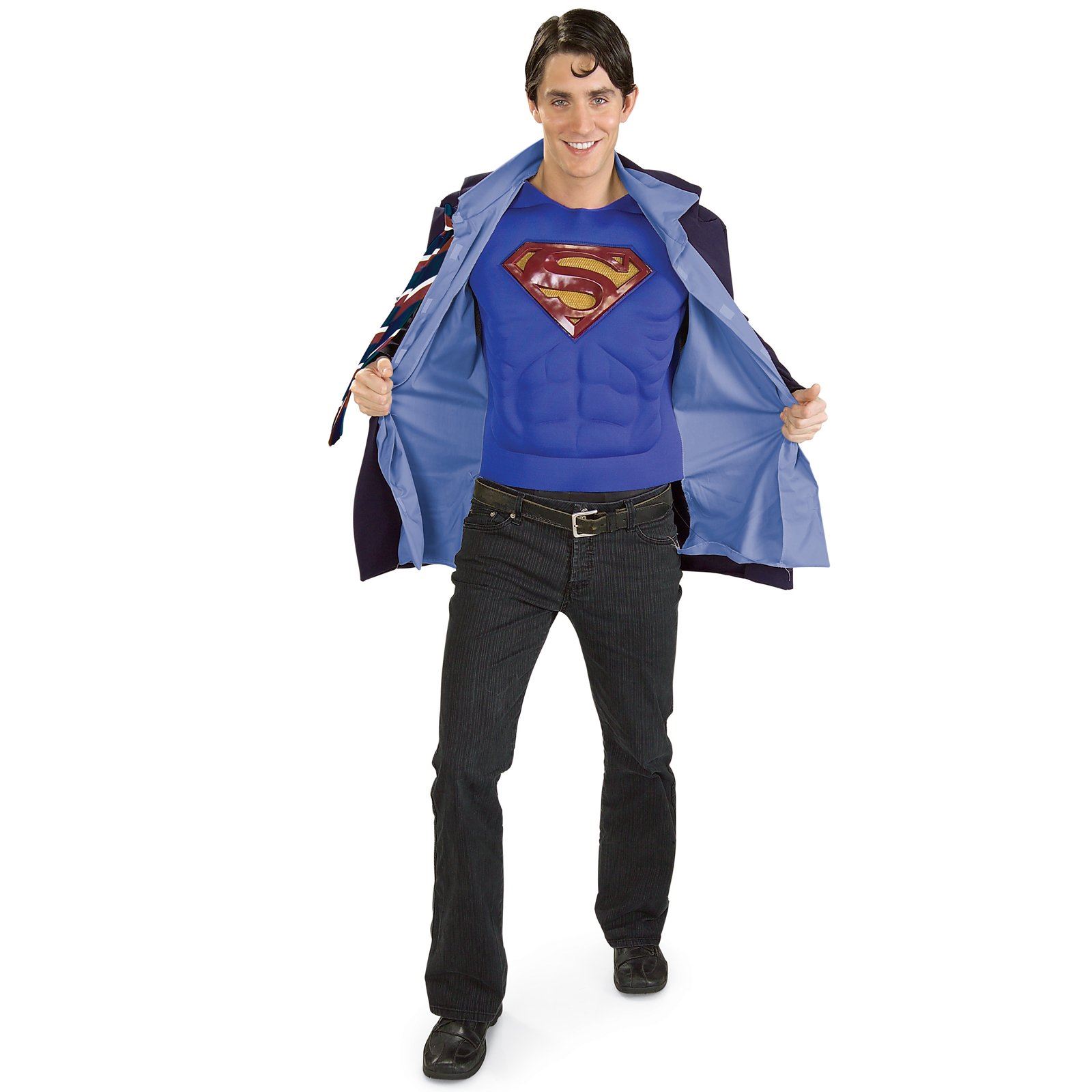Adult Reversible Clark Kent Superman Men Costume 38.99 The Costume