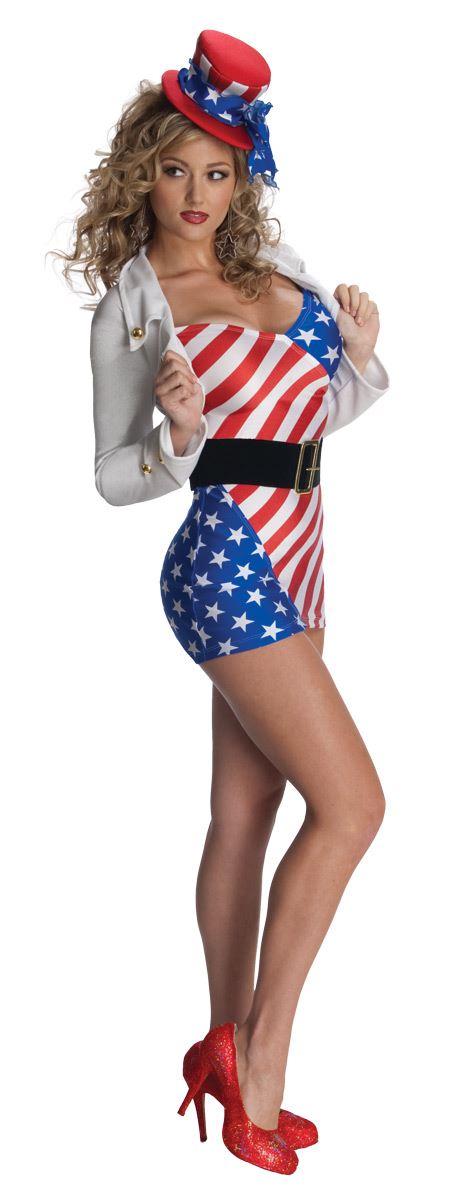 Miss Independent Women Patriotic Costume
