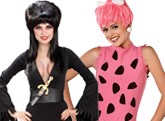 Adams Family & Flintstones Costumes 