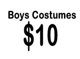 Boys Costume for $10