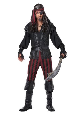 Adult Ruthless Rogue Men Pirate Costume | $38.99 | The Costume Land
