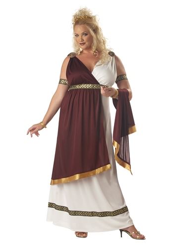 Adult Plus Roman Empress Women Costume | $39.99 | The Costume Land