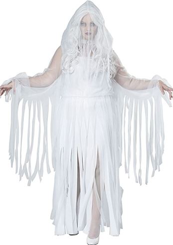 Adult Ghostly Spirit Women Plus Size Costume | $27.99 | The Costume Land