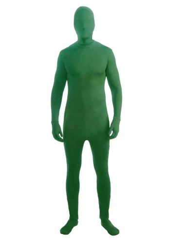 Adult Bodysuit Green Unisex Costume