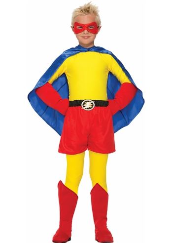 Kids Hero Shorts Red | $5.99 | The Costume Land
