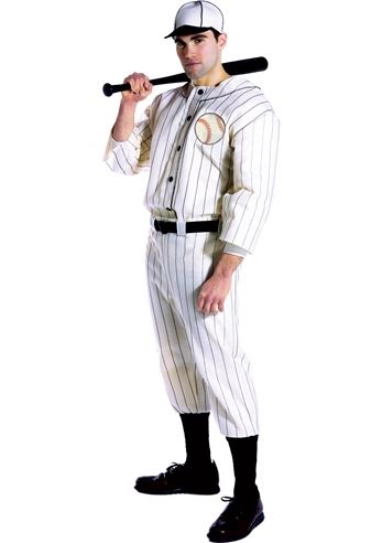 Adult Old Time Baseball Player Men Costume | $44.99 | The Costume Land