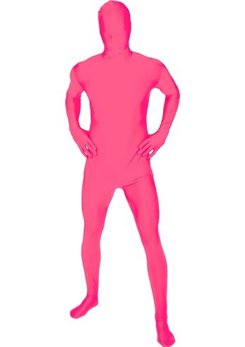 Adult Pink Glow Morphsuit, $37.99