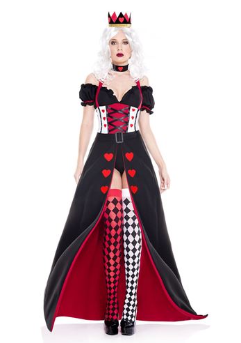 Adult Enchanting Royal Heart Queen Women Costume | $50.99 | The Costume ...