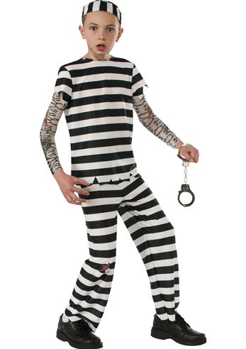 Kids Convict Boys Costume | $17.99 | The Costume Land