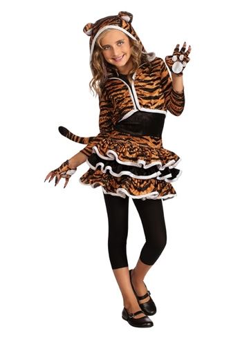 Kids Tigress Hoodie Girls Costume | $25.99 | The Costume Land