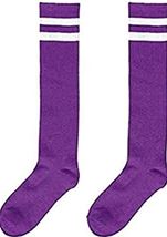 Knee High Socks Purple