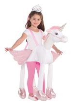 Ride On Unicorn Girls Deluxe Costume