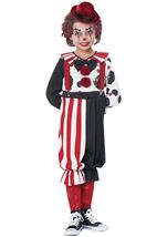 Kids Kreepy Klown Toddler Unisex Costume