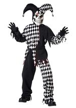 Evil Jester Boys Costume