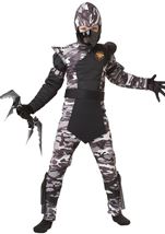 Arctic Forces Ninja Boys Costume