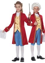 Kids Classical Composer Unisex  Costume