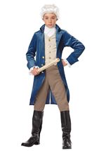 Kids George Washington Boys Costume