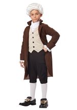 Kids Colonial Man Benjamin Franklin Boys Costume