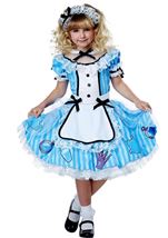 Kids Alice in Wonderland Girls Costume