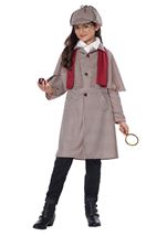 Kids Famous Detective Unisex  Costume