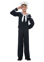 Navy Sailor Boys Costume