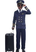Airline Pilot Kids Costume