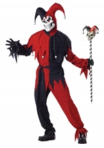 Evil Jester Men Halloween Costume