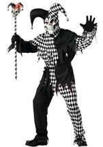 Evil Jester Men Halloween Costume