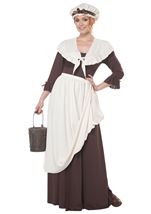 Adult Colonial Village Women Costume