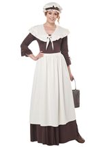 Adult Colonial Village Women Costume