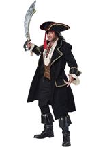 Deluxe Pirate Captain Men Costume