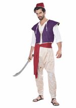 Adult Arabian Sultan Men Storybook Costume