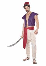 Adult Arabian Sultan Men Storybook Costume